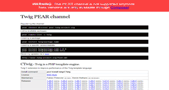 Desktop Screenshot of pear.twig-project.org